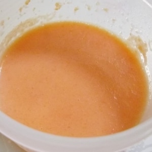 離乳食初期でも食べられるにんじんのポタージュスープ